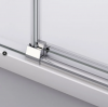 Ronal Sanswiss Divera kabina prysznicowa półokrągła 80 cm srebrny połysk D22SRB550805007
